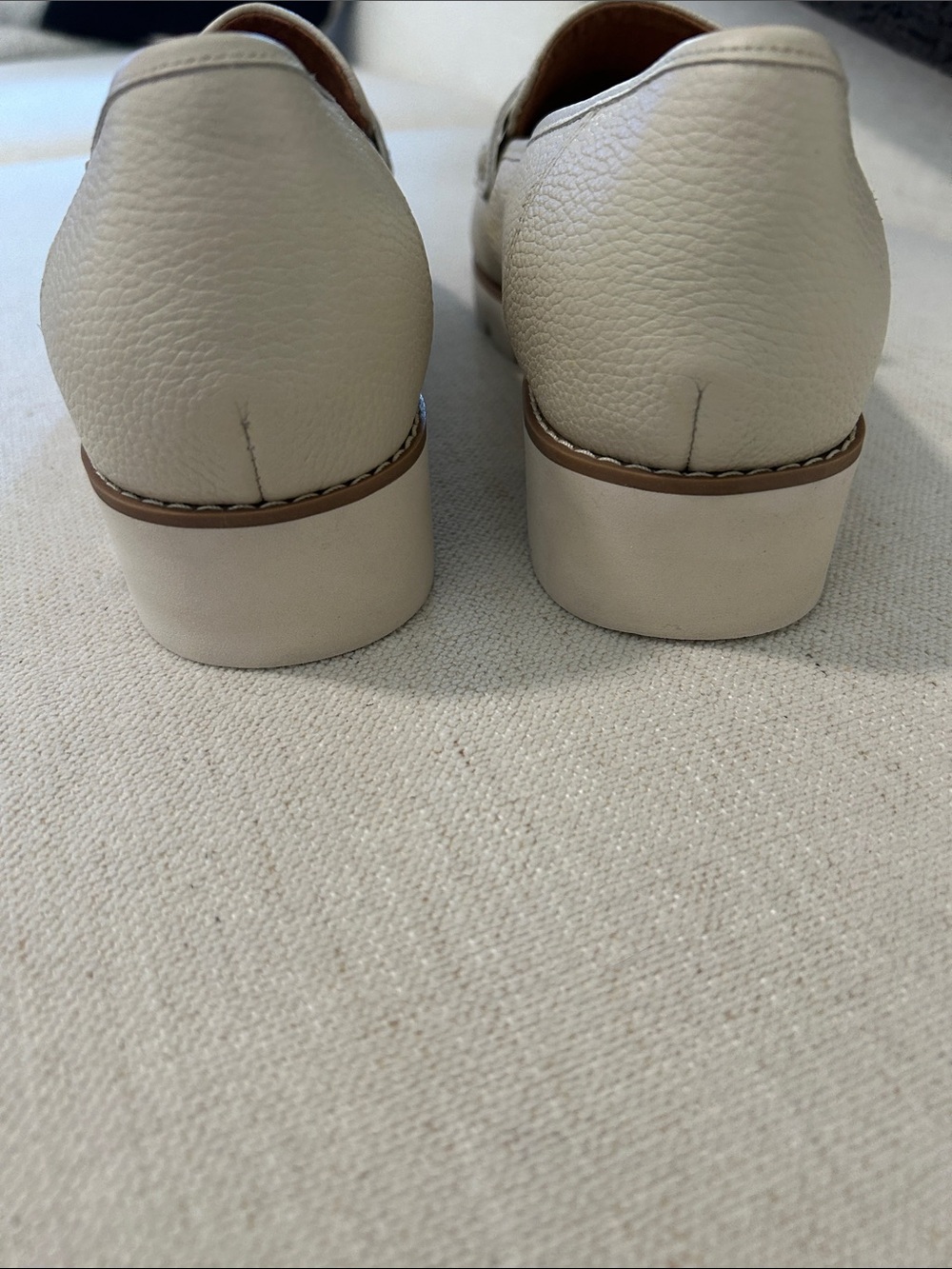 Vionic Women Cheryl II Lug Penny Loafer, Beige, size 11, NEW no tags - Picture 7 of 10
